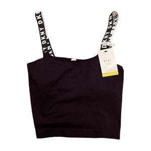DKNY Rib Crop Tank Large/XL